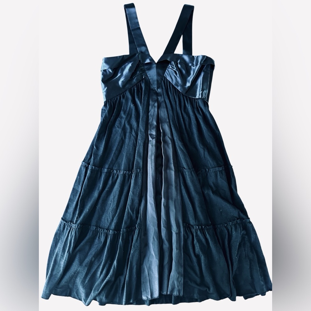 Development Tiered Wool Dress